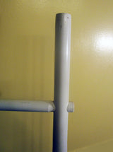 6' Bamboo Ladder Rack, White