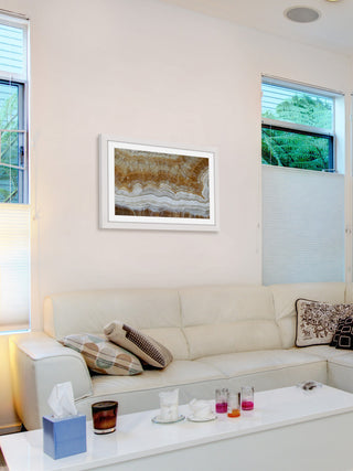 "White Hill" Framed Art Print