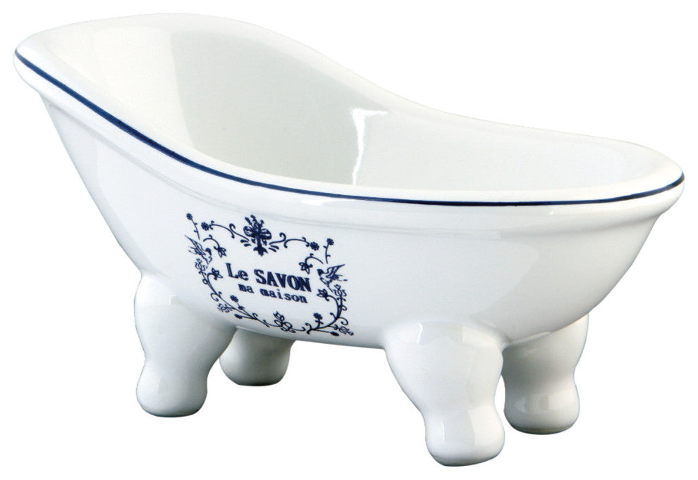 Kingston Brass 5-11/16" Mini Ceramic Slipper Bathtub, White