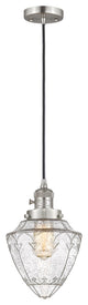 Innovations 201CSW-SN-G664-7-LED 1 Light Pendant, Switch, Brushed Satin Nickel