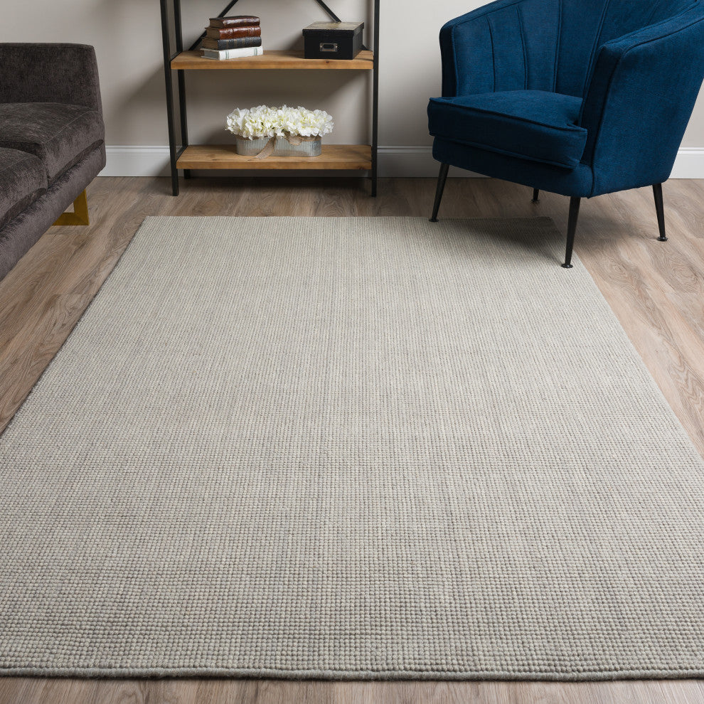 Monaco Sisal MC300 Silver 4' x 4' Octagon Rug