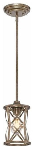 Millennium Lighting Lakewood Mini-Pendant, Antique Silver