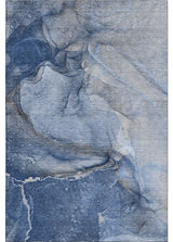 Premium Machine Washable Mayfield AMF524 Navy 5' x 7'6" Rug