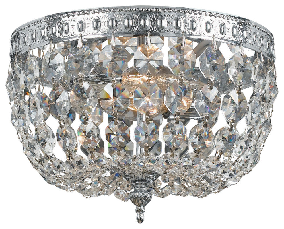 Crystorama 2-Light Ceiling Mount
