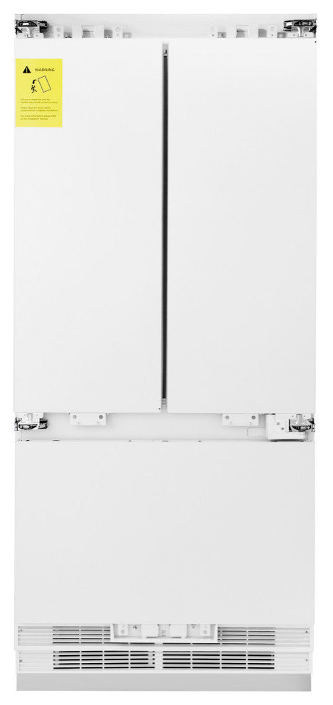 ZLINE 36" Built-in Refrigerator With a Matte Black Handle, RBIVZ-36-MB