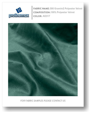 STYLE V2 Full Velvet Knife Edge Indoor Daybed Bolster Pillow |COVER ONLY| AD317