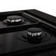 ZLINE Rangetop, Black Stainless Steel, Gas, RTB-48