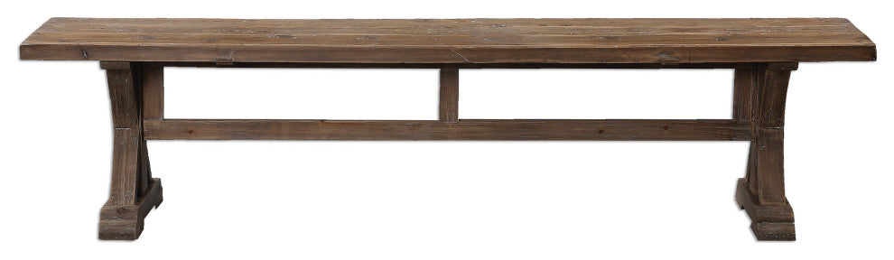 Uttermost Stratford Salvaged Wood Bench