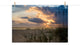 Coastal Style Wall Decor: Anna Maria Island Cloudy Beach Sunset 2 Print, 16" X 20"