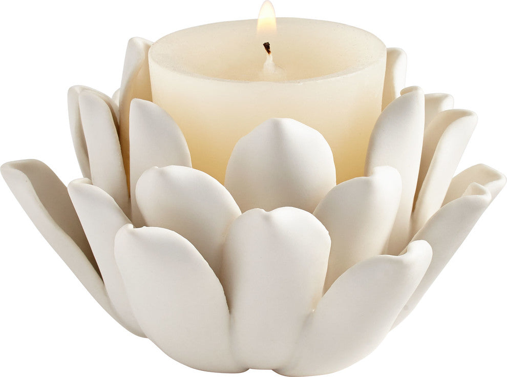 Cyan Design Dahlia Bowl, Matte White