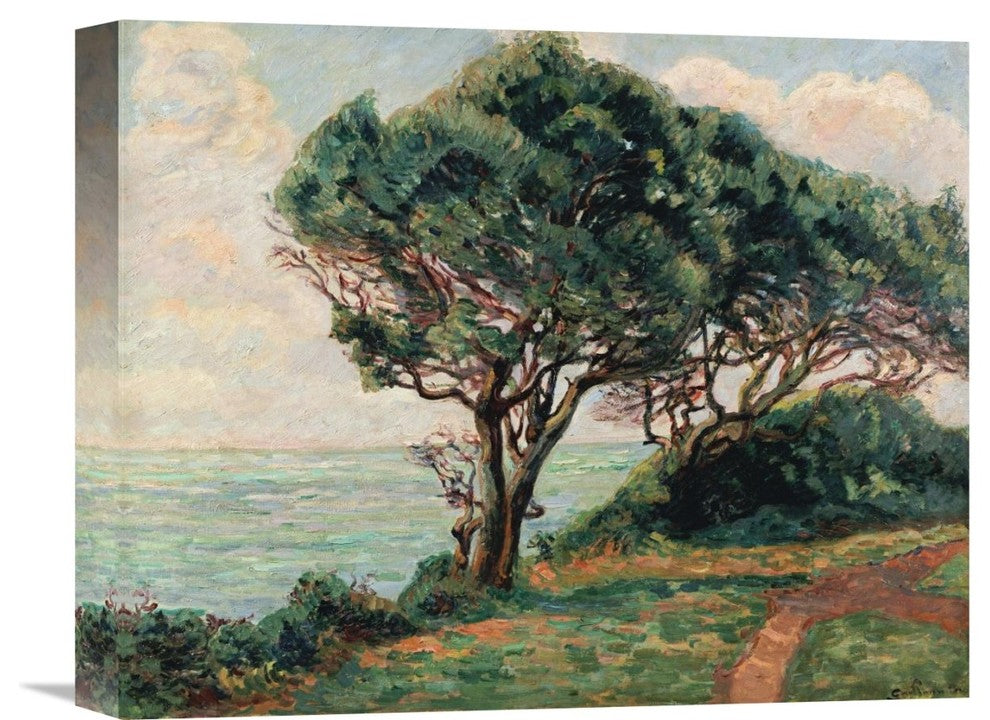 "La Pointe De La Pierriere, St" Artwork, 16" x 12"