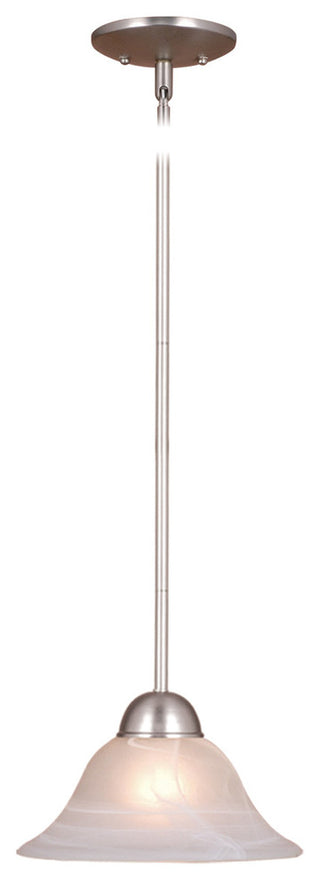 Da Vinci 10" Mini Pendant, Brushed Nickel