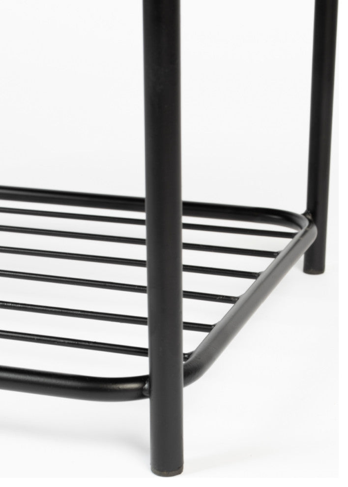 Gray Upholstered Bench | DF Milou