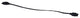 Vaxcel 24" Instalux Under Cabinet Linking Cable, Black