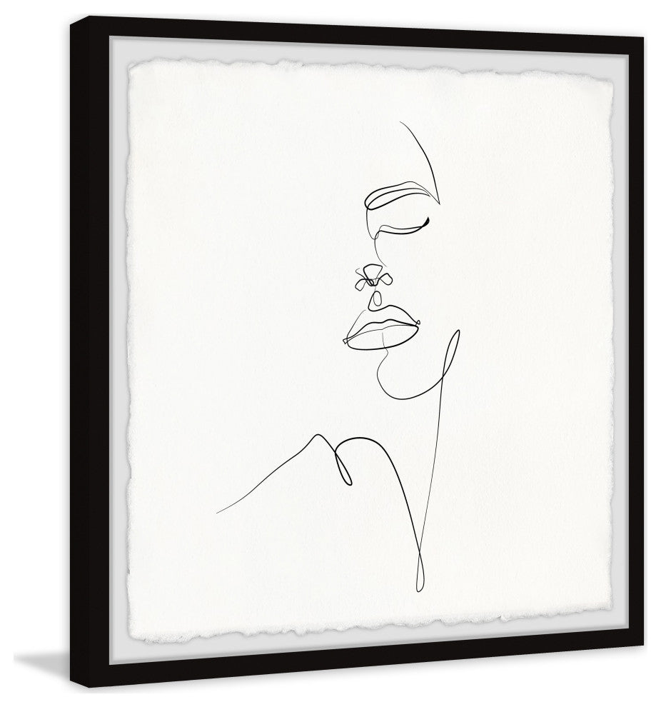 "Marcella" Framed Painting Print, 32x32