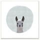 Baby Llama Animal Kids Painting, 12"x12"