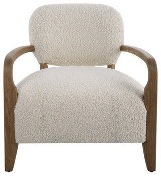 Uttermost Telluride Natural Shearling Accent Chair