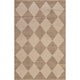 Nuloom Abi Checkered Easy-Jute Washable Rug, Natural 3' x 5'