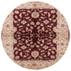 Ahgly Company Indoor Round Mid-Century Modern Area Rugs, 5' Round