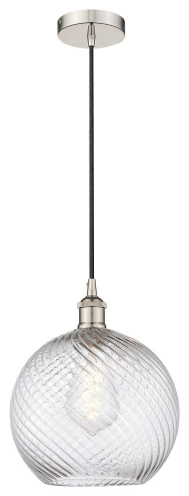 Innovations 616-1P-PN-G1214-10 1-Light Mini Pendant, Polished Nickel