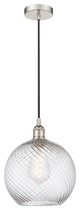 Innovations 616-1P-PN-G1214-10 1-Light Mini Pendant, Polished Nickel