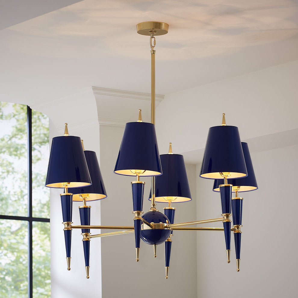 Versailles Chandelier, Navy