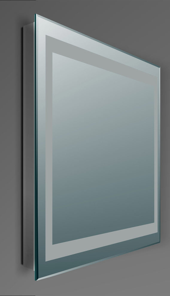 Eviva Evmr34-24x30-Led Lite Modern Bathroom Vanity Backlit Lighted Led Mirror