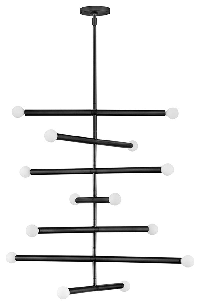 Lark Millie Large Multi Tier, Black