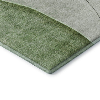 Premium Machine Washable Mayfield AMF696 Green 2'6" x 3'10" Rug