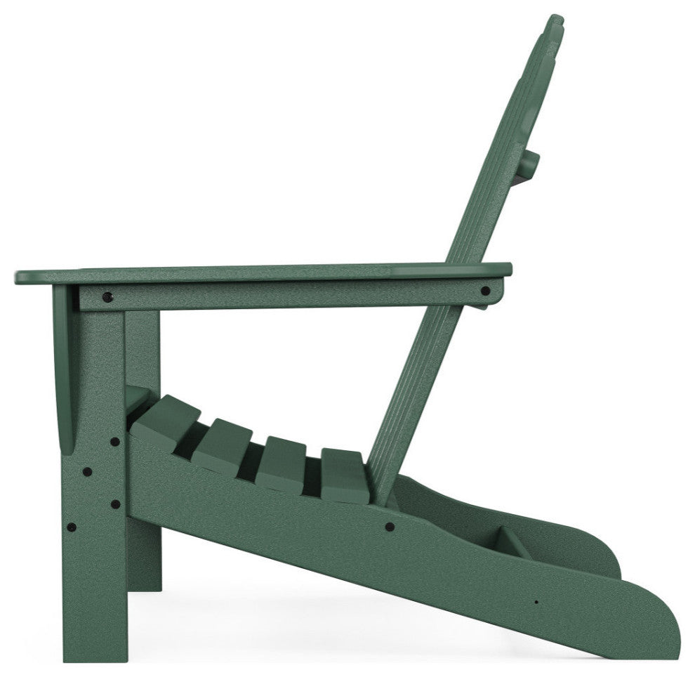 Polywood Classic Adirondack Chair, Green