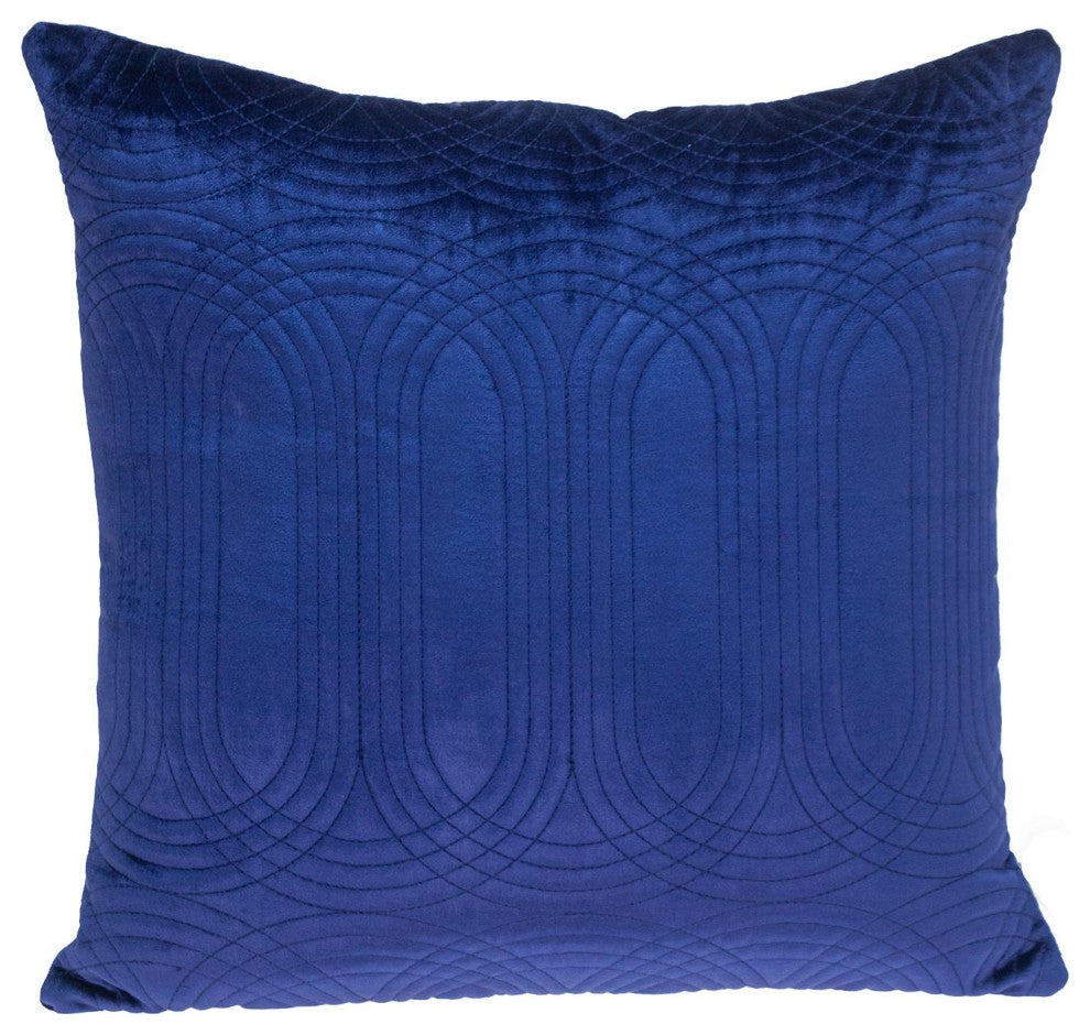 Parkland Collection Iphis Blue Throw Pillow, Square
