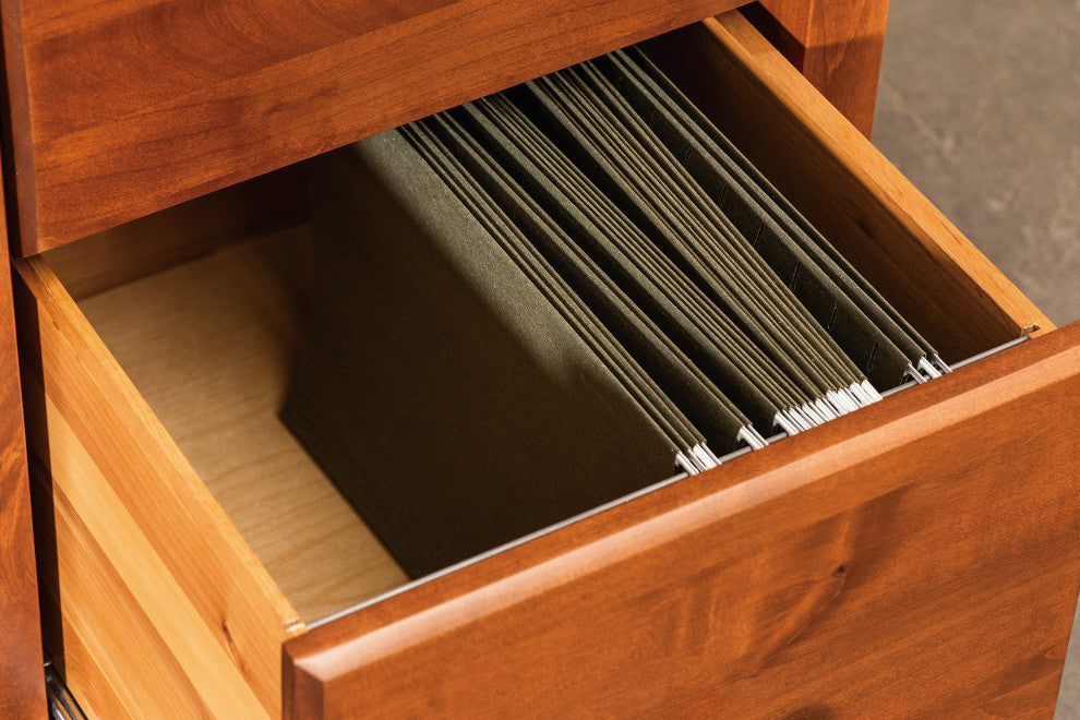 2 Drawer File, Warm Cherry