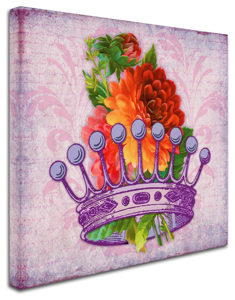 Tina Lavoie 'Her Majesty' Canvas Art, 18" x 18"