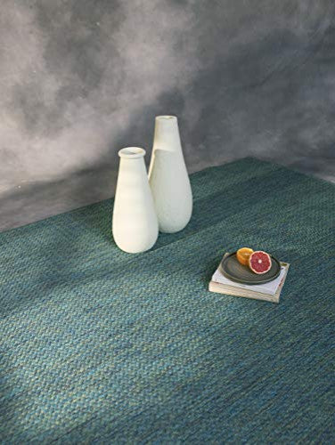 Outdoor Collection Accent Area Rug - Bacteria Resistant Rug, Dove, 5'3"x7'6"