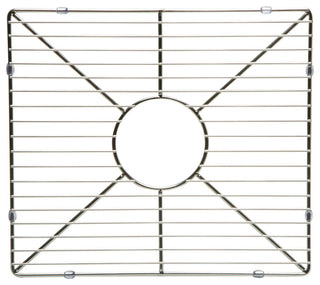 ALFI brand ABGR3918 Stainless Steel Bottom Sink Rack - Stainless Steel