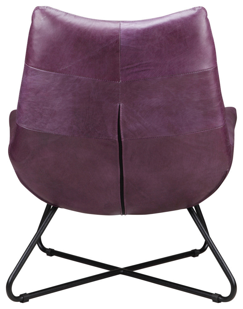 Modern Graduate Lounge Chair Purple - Purple