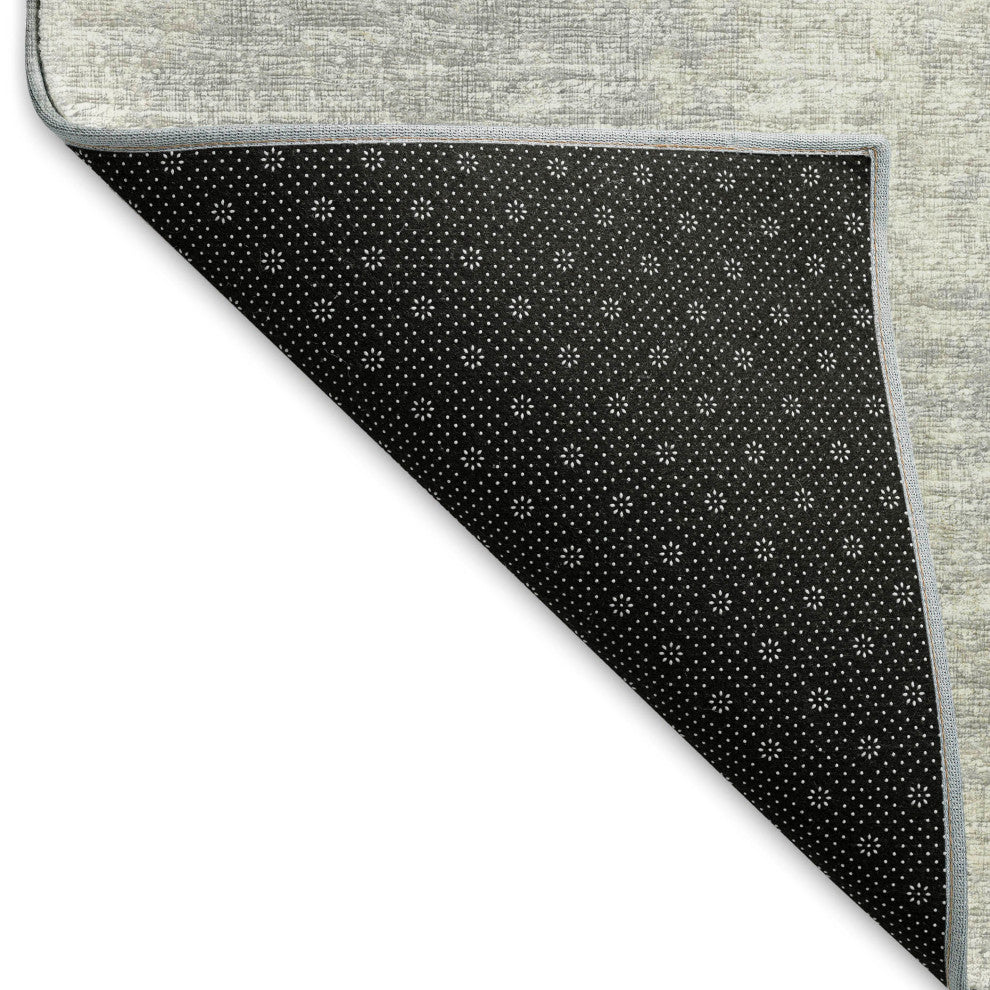 Premium Machine Washable Mayfield AMF34 Gray 9' x 12' Rug