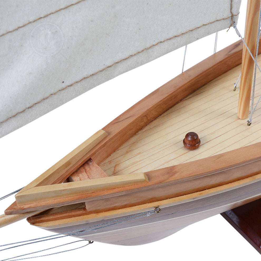America Wooden model sailing boat
