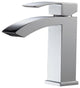 Aqua Balzo Single Lever Wide Spread Bathroom Vanity Faucet