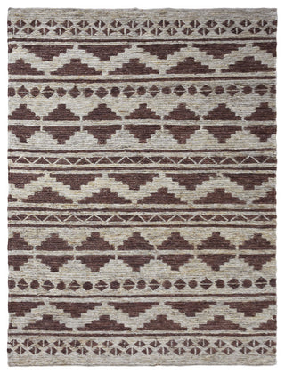 HAND KNOTTED SUMAK JUTE ECO-FRIENDLY SOLID AREA RUG,Brown Beige,Oriental,Outdoor, [Rectangle] 4'x6'