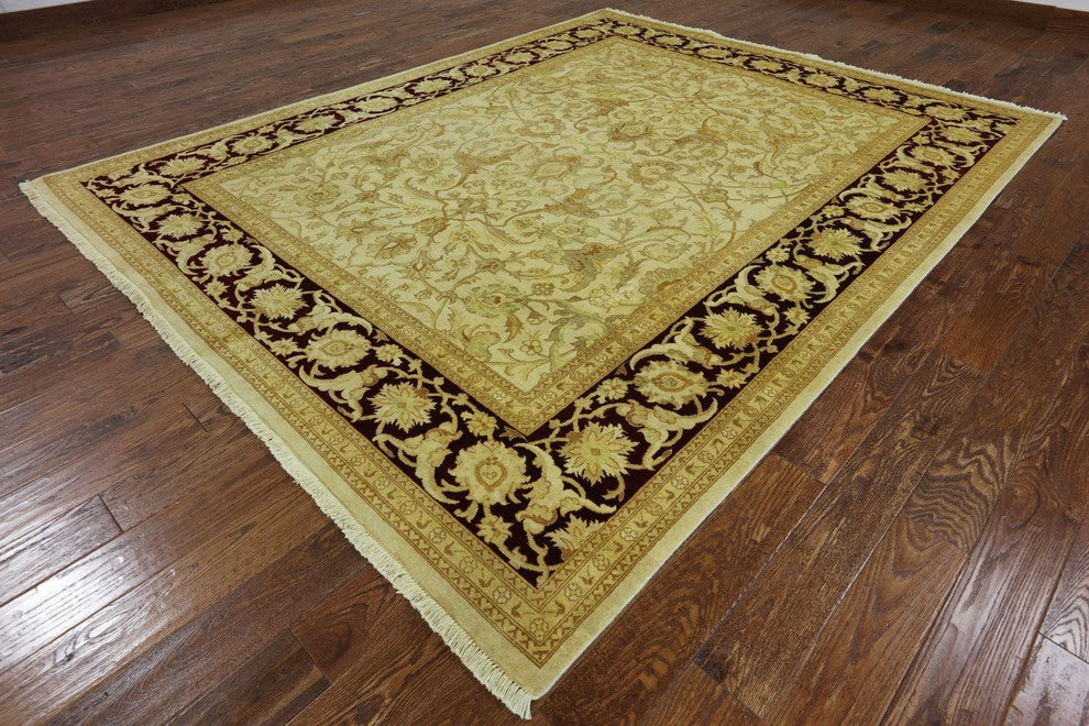 8'x10' Handmade Oriental Chobi Peshawar Rug, W2486