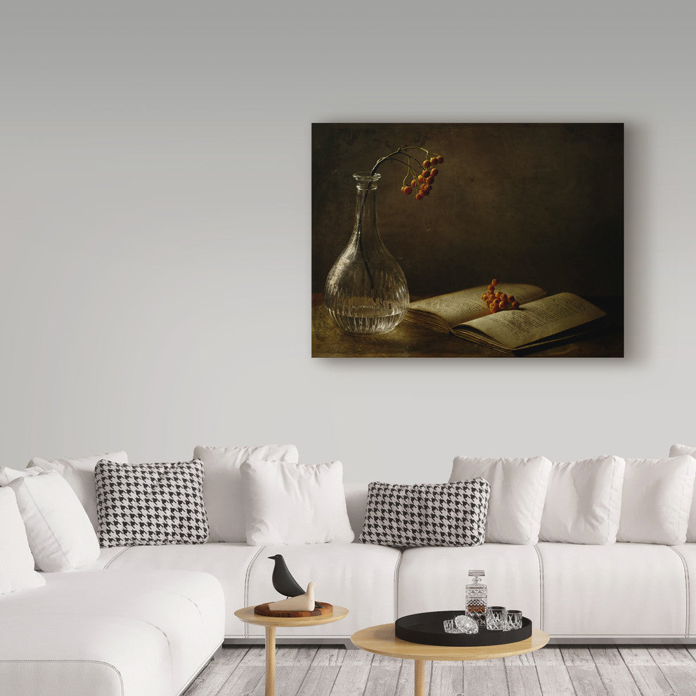 Delphine Devos 'In The Dark Of My Days' Canvas Art, 32"x24"