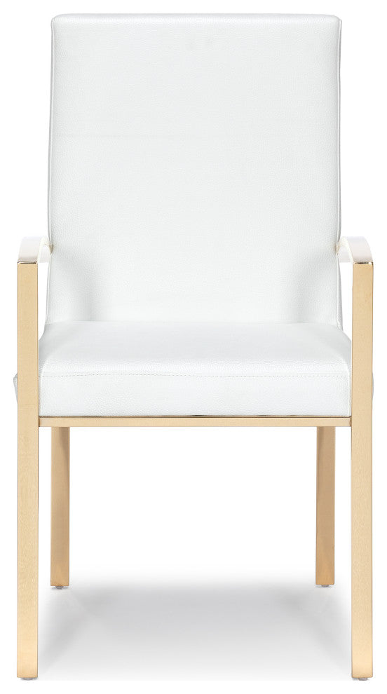 Brook Arm Chair, Gold