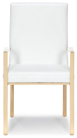 Brook Arm Chair, Gold