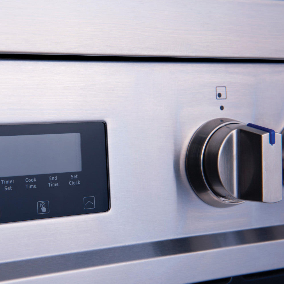 36" Gas Range 5 Burners Convection Oven