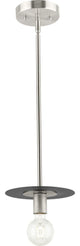 Trimble Collection One-Light Brushed Nickel Mini Pendant