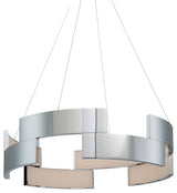 Trap 27" LED Pendant 3000K, Chrome