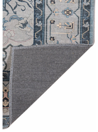 Amer Rugs Myra Shantalle MYR-2 Blue Power-loomed - 2'8" X 10' Runner Area Rug