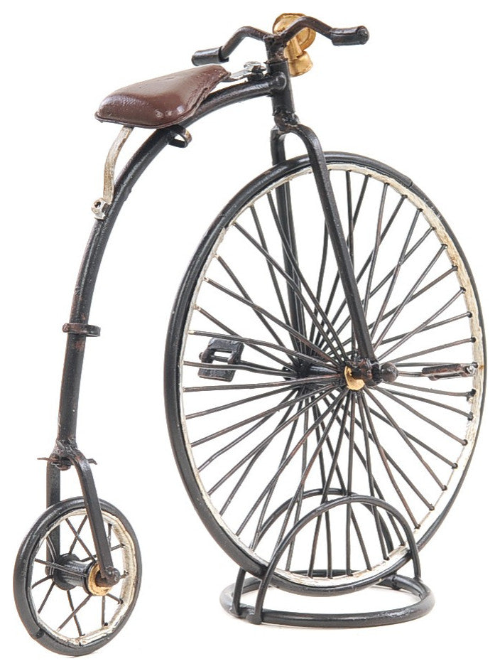 c1870 High Wheeler Bicycle Sculpture