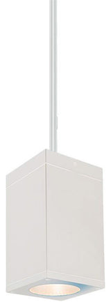 Cube Architectural 5" LED Pendant 18 Deg Beam 3000K 90 CRI, White